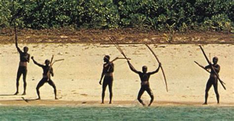 Rare Footage Shows How Isolated Sentinelese Tribe React To