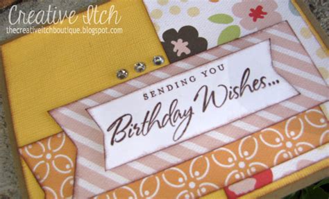 Creative Itch Sending You Birthday Wishes Card