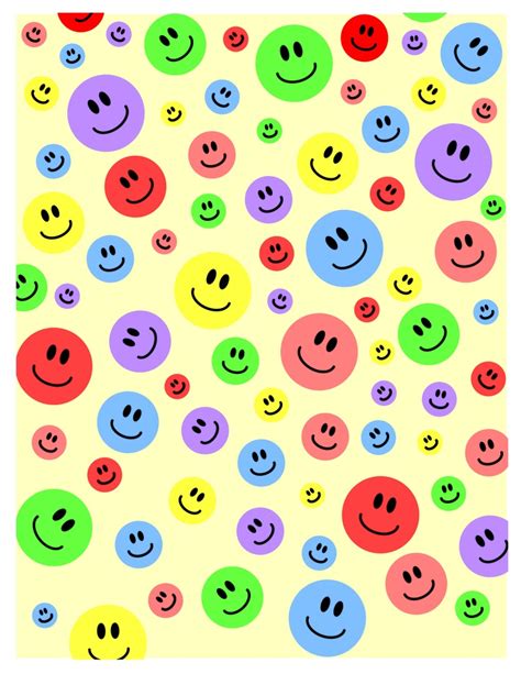 Free Printable Smiley Faces