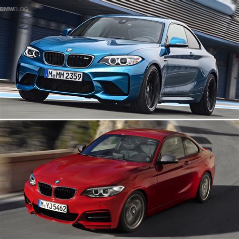 The 435i coupe has tauter body control and more agility than the sedan. BMW M2 vs. BMW M235i - Photo Comparison