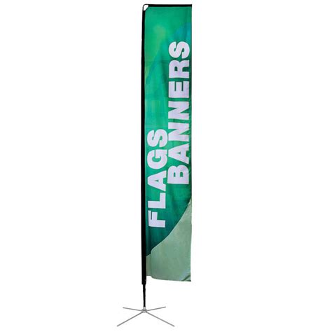 Rectangle Outdoor Advertising Flag Banner Stand Banner