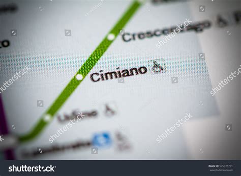 Cimiano Station Milan Metro Map Stock Photo 575675701 Shutterstock