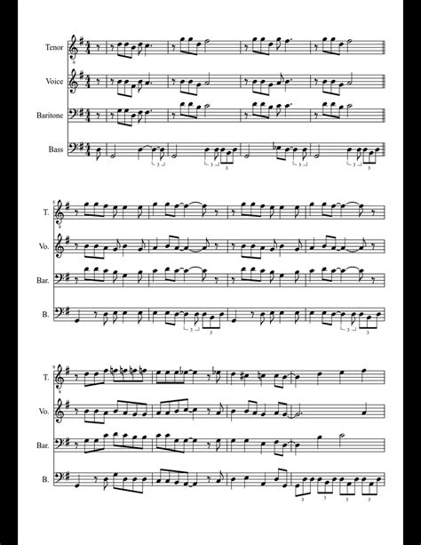 Goodnight Sweetheart Goodnight Sheet Music For Voice Download Free In Pdf Or Midi