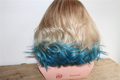 From Blue Dip Dye To Blonde Ombré Hair Hairandflair