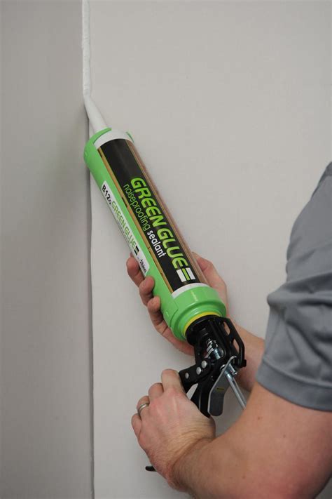 Green glue is easily applied with a caulk gun and comes in 28 oz tubes. Green Glue Soundproofing Sealant - Hush City Soundproofing ...