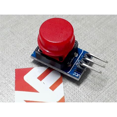 Tactile Switch Module Red Push Button Momentary Arduino Pic Shopee