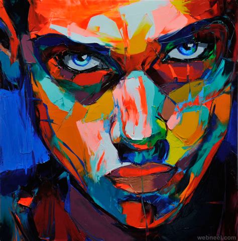25 Vibrant And Explosive Colorful Paintings By Francoise Nielly