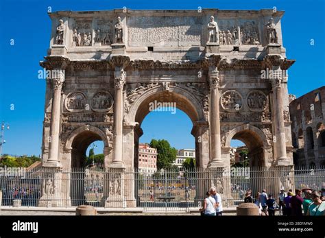 Arch Of Constantine Arco Di Costantino Unesco World Heritage Site