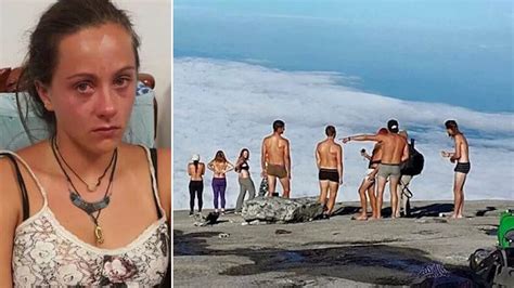 Backpacker Eleanor Hawkins Very Sorry For Stripping Naked On Sacred