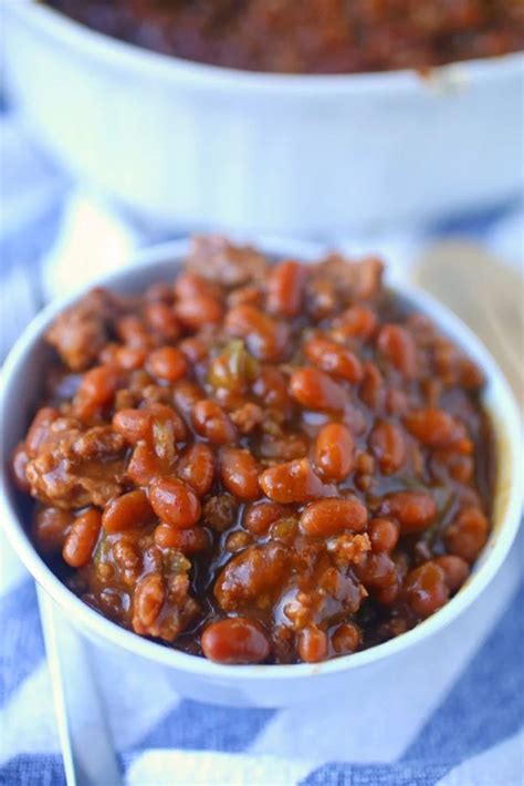 Bushs Baked Beans With Ground Beef Cowboy Baked Beans With Ground