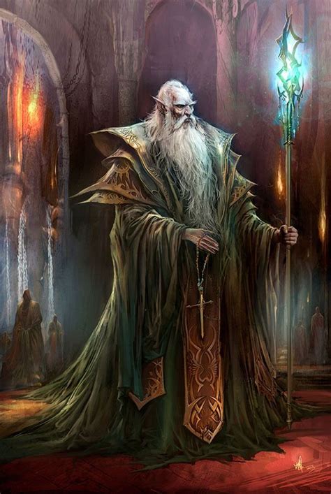 Wizard The Seer Tell Me All Dont Keep Me In Darkness Art