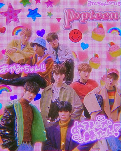 Stray Kids Popteen Edit💗 Kids Poster Indie Kids Kpop Posters