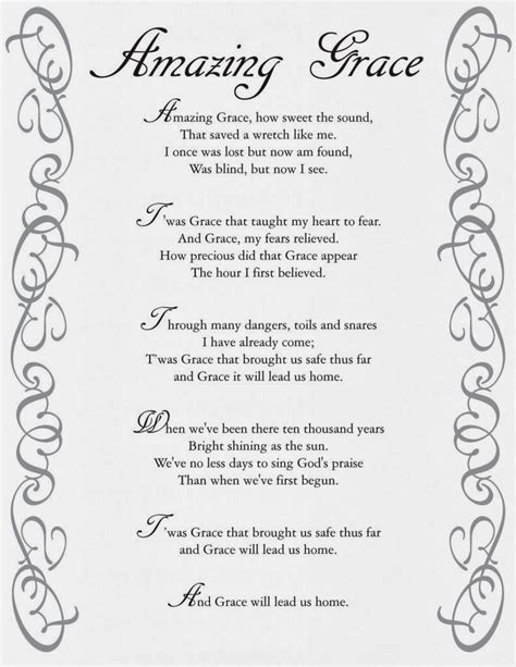 I once was lost but now i'm found, was blind, but now i see. Original amazing grace lyrics and song