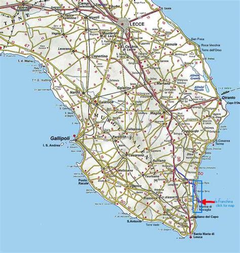 Cartina dettagliata della puglia, delle province, dei distretti, dei paesi dei piccoli centri con indicazione delle. Maglie Puglia Cartina | Tomveelers