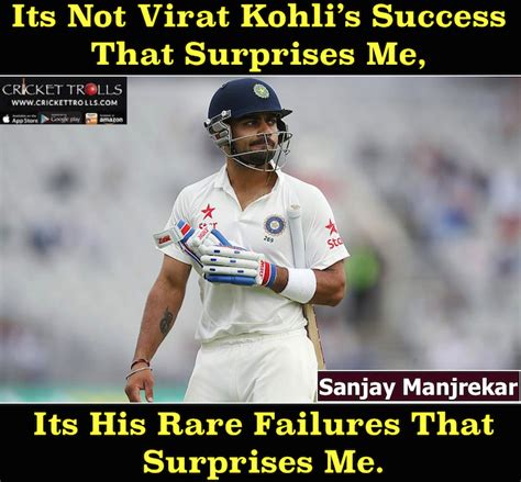 Sanjay Manjrekar About Virat Kohli Indvaus For More Cricket Fun Click
