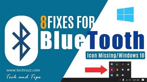 8 Fixes For Bluetooth Icon Is Missing On Windows 10 Pc Or Laptop Youtube
