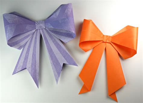 Mundoparty Cómo Hacer Un Lazo De Origami