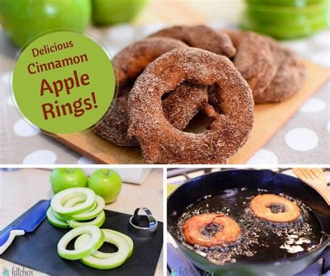 Cinnamon Apple Rings Cinnamon Apple Rings Baked Apple Dessert Apple