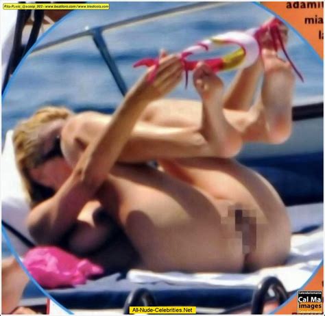 Rita Rusic Scans And Fully Nude Paparazzi Shots
