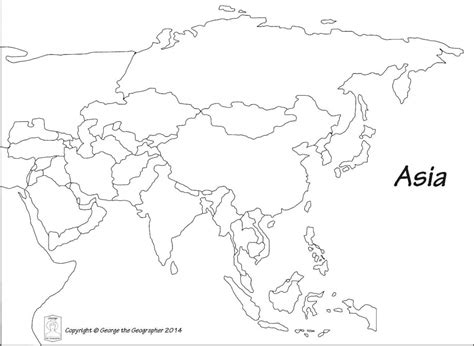 Free Printable Map Of Europe And Asia Printable Templates