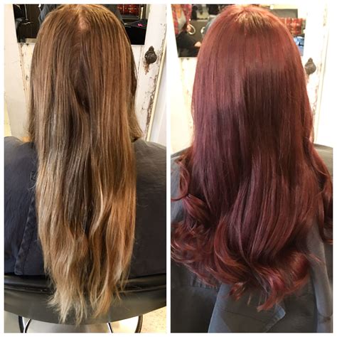 Hex triplet code of mahogany is generally considered to be #c04000. Hair Loss Prevention Products | Dark auburn hair, Hair ...