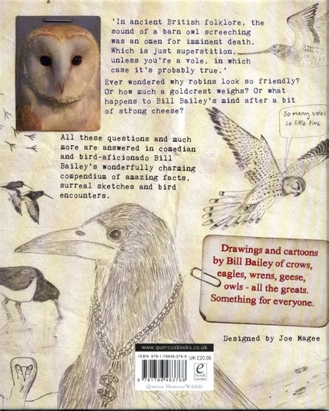 Bill Baileys Remarkable Guide To British Birds By Bailey Bill 9781786483768 Brownsbfs