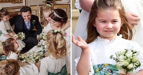 Princess Charlotte Steals The Show In Unseen Wedding Picture My