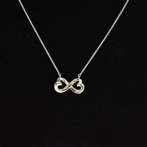 Tiffany And Co Paloma Picasso Sterling Silver Infinity Loving Heart