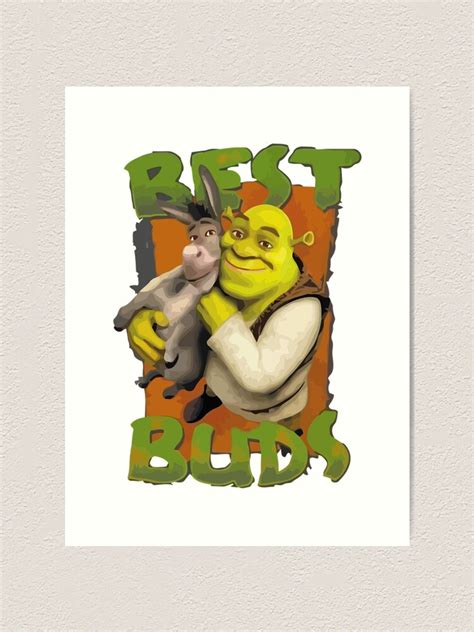 Sexy Shrek Shrek Meme Face Shrek Wazowski Art Print For Sale By