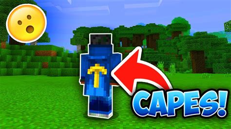 How To Get Capes In Mcpe Minecraft Pe Pocket Edition Youtube