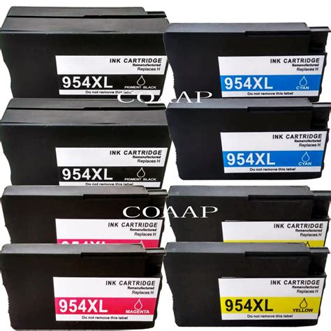 #incompatible cartridge, #remove and learn how to replace an ink cartridge in hp officejet pro 8710 printer. 8pk Replacement hp954 954xl ink cartridge for Compatible ...