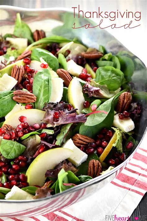 Thanksgiving Salad This Gorgeous Pomegranate Pear Pecan Brie