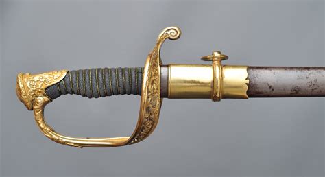 Napoleonic Swords And Sabers Collection Us Staff Officer 1850 Sword Us