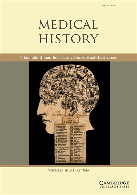 Medical History Volume 63 Issue 3 Cambridge Core