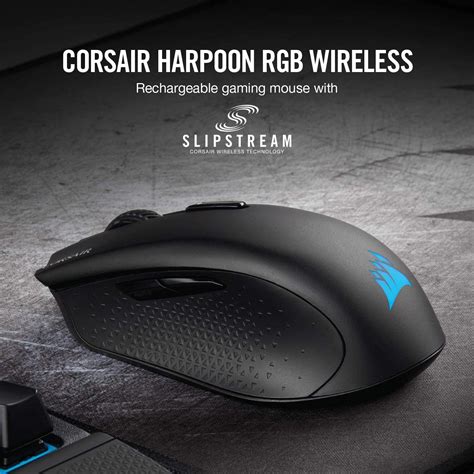 Corsair Harpoon Rgb Wireless Wireless Rechargeable Gaming Mouse With
