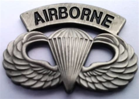 Us Army Paratrooper Airborne Wings 1 14 Military Hat Pin 14746 Ho