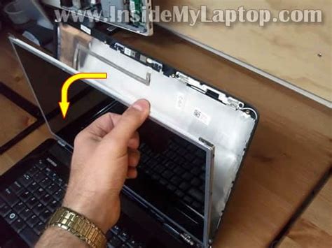 Replacing Cracked Screen On Dell Inspiron 1545 Inside My Laptop
