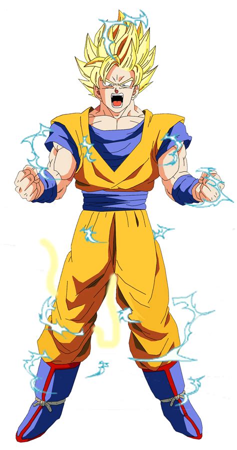 Goku Ssj2 Render By Luishatakeuchiha On Deviantart