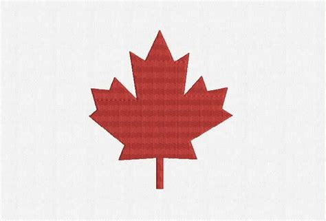 Canada maple leaf embroidery free download ~ In The Hoop Embroidery Designs