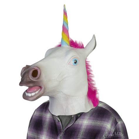 Rainbow Unicorn Mask Archie Mcphee