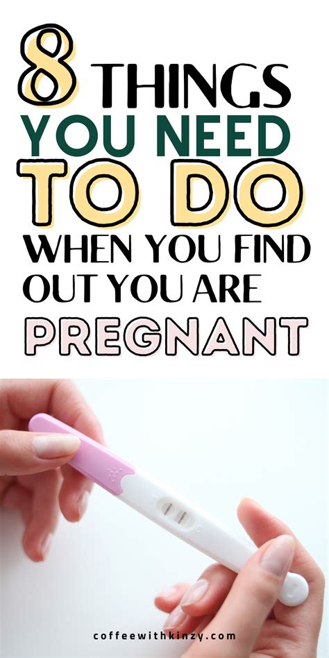 33 Things To Do Once You Find Out You Re Pregnant First Trimester