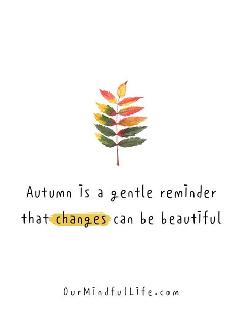 89 Beautiful Fall Quotes To Fall In Love With The Season Our Mindful Life