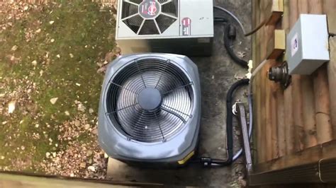 2021 Trane Xr14 Heat Pump Starting Up In Cool Mode Youtube