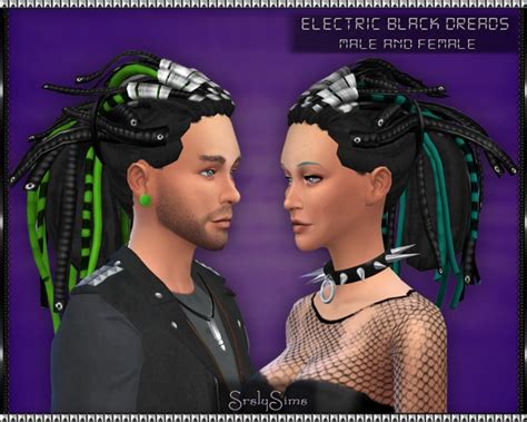 Electric ‘black Dreads At Srslysims Sims 4 Updates