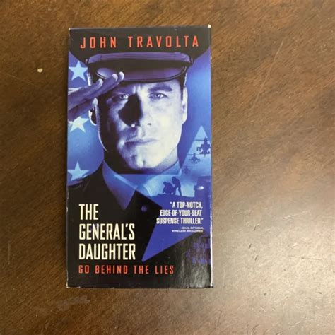 The Generals Daughter Vhs John Travolta Thriller Free Shipping