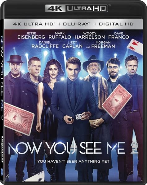 Now You See Me 2 2016 4k Ultra Hd Blu Ray