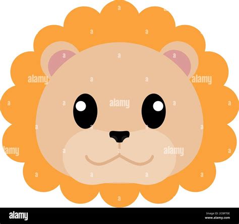 Lion Head Cartoon Stock Vector Image And Art Alamy