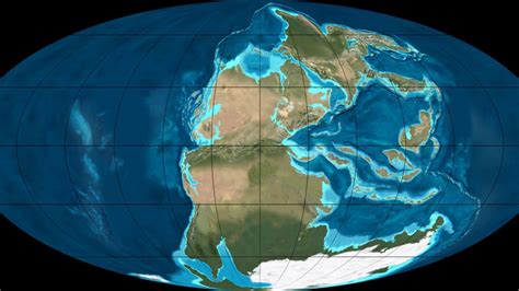 Pangaea Supercontinent Breaks Up