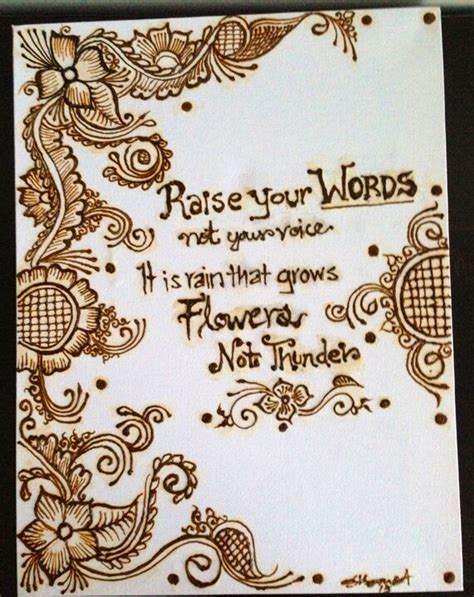 Items Similar To Custom Made Henna Art Quotes On Canvas On Etsy