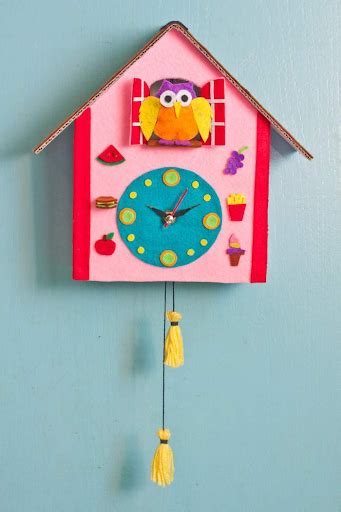 Cardboard Clock Craft Riddles For Fun